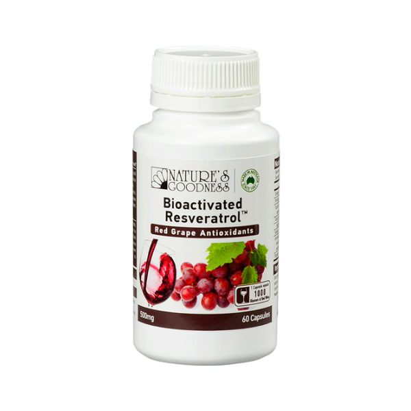 Nature's Goodness-Bioactivated Resveratrol 60C