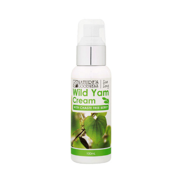 Nature's Goodness-Wild Yam Cream with Chaste Tree Berry 100ML