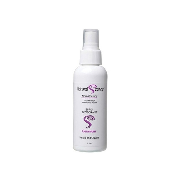 Natural Scents-Geranium Spray Deodorant 125ML