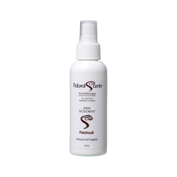 Natural Scents-Patchouli Spray Deodorant 125ML