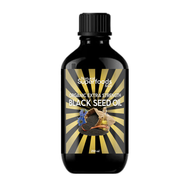 Natural Superfoods & Co-Organic Extra Strength Black Seed Oil 250ML