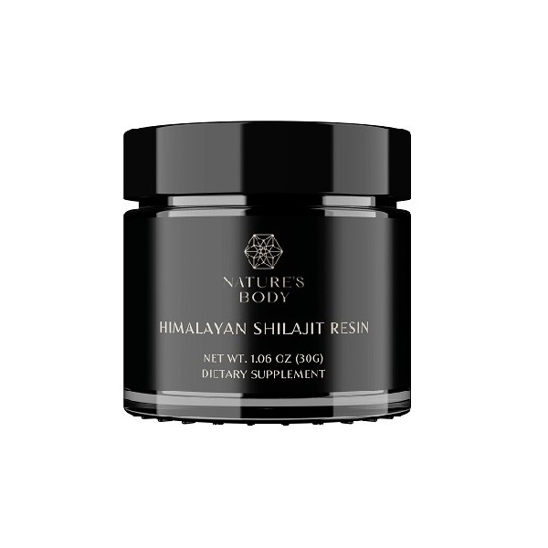 Nature's Body-Pure Himalayan Shilajit Resin Box 30g