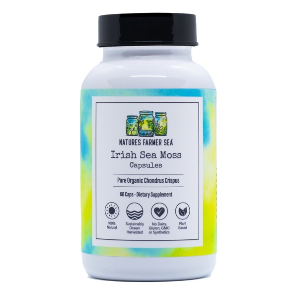 Nature's Farmer Irish Sea-Sea Moss 60C