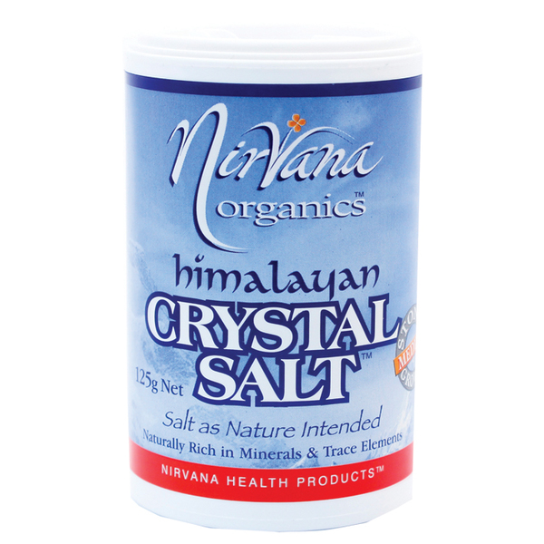 Nirvana Health Products-Himalayan Crystal Salt Fine 125G