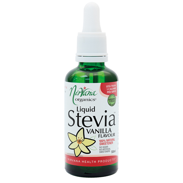 Nirvana Health Products-Liquid Stevia Vanilla 50ML