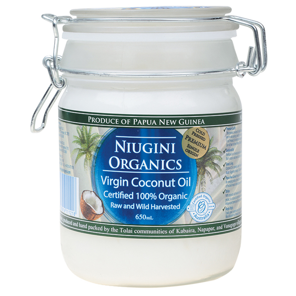Niugini Organics-Virgin Coconut Oil 650ML