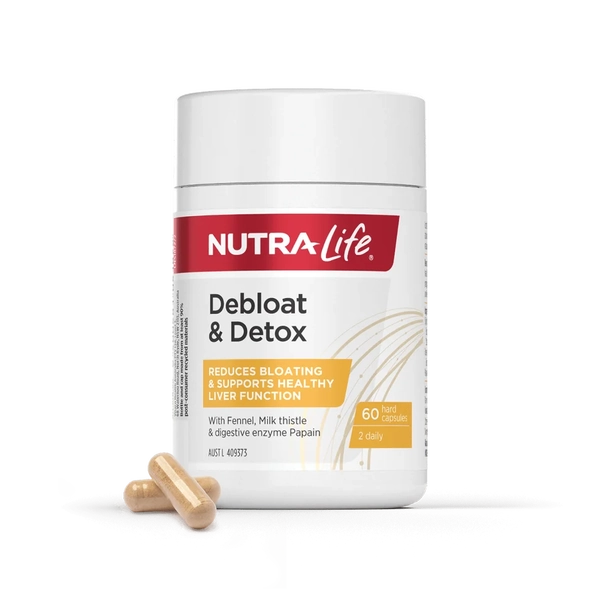 Nutralife-Debloat & Detox 60C
