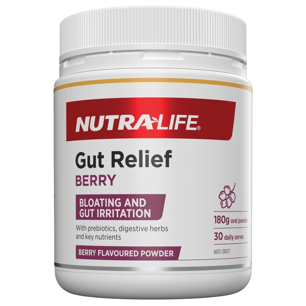 Nutralife-Gut Relief Berry 180G