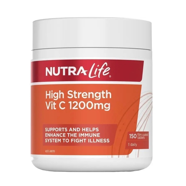 Nutralife-High Strength Vitamin C 1200mg 150T