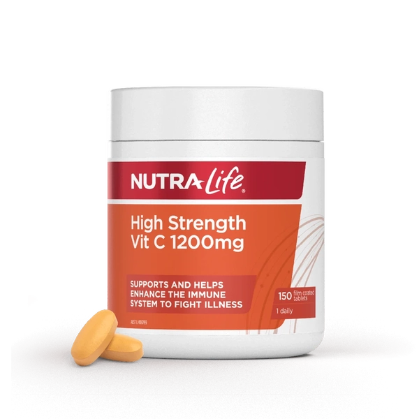 Nutralife-High Strength Vitamin C 1200mg 150T
