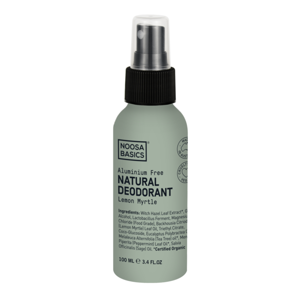 Noosa Basics-Natural Deodorant Spray Lemon Myrtle 100ML