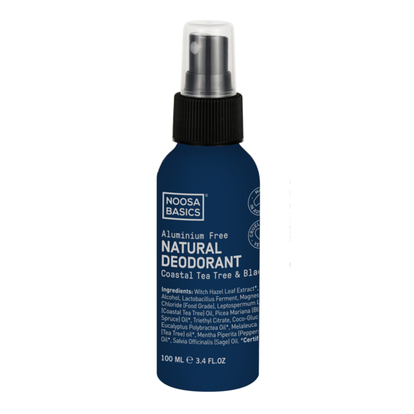 Noosa Basics-Natural Deodorant Spray Coastal Tea Tree & Black Spruce 100ML