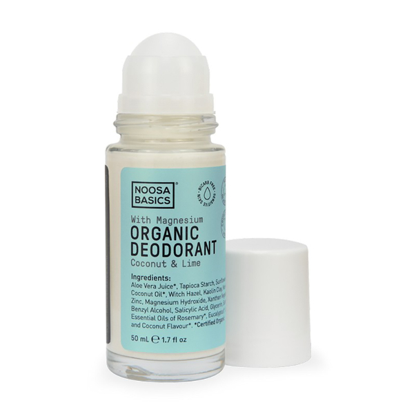 Noosa Basics-Organic Deodorant Roll On Coconut & Lime 50ML