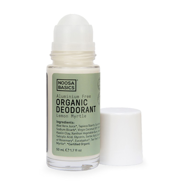 Noosa Basics-Organic Deodorant Roll On Lemon Myrtle 50ML
