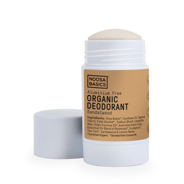Noosa Basics-Organic Deodorant Stick Sandalwood 60G