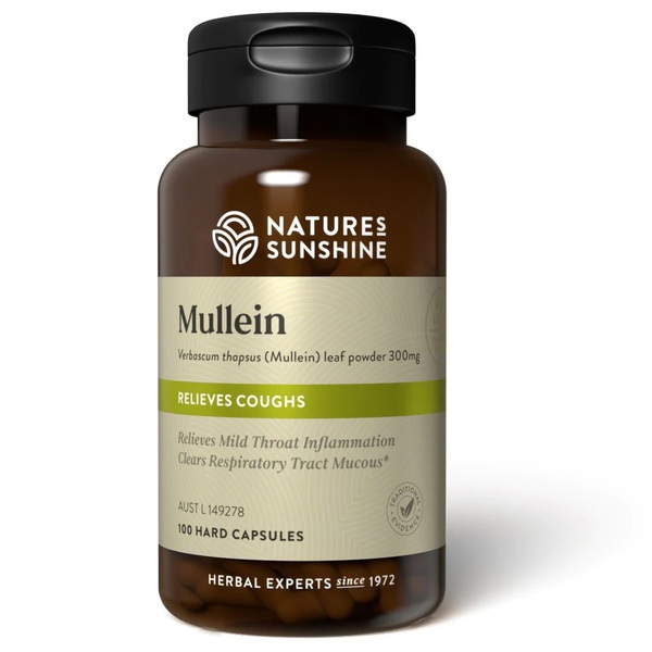 Nature's Sunshine-Mullein 300MG 100C