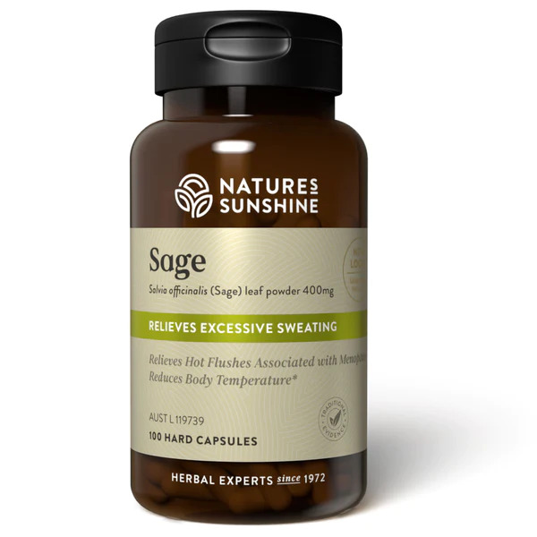 Nature's Sunshine-Sage 400MG 100C