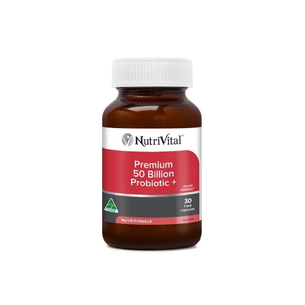 NutriVital-Premium 50 Billion Probiotics+ 30C