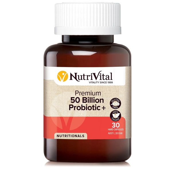 NutriVital-Premium 50 Billion Probiotics+ 30C