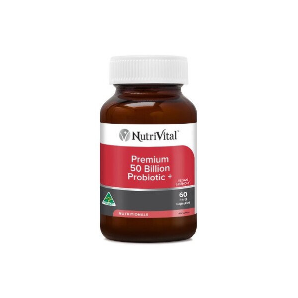 NutriVital-Premium 50 Billion Probiotics+ 60C
