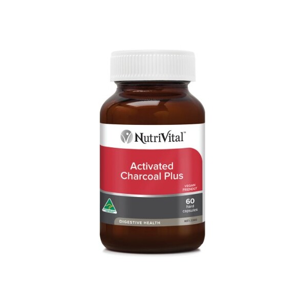 NutriVital-Activated Charcoal Plus 60C