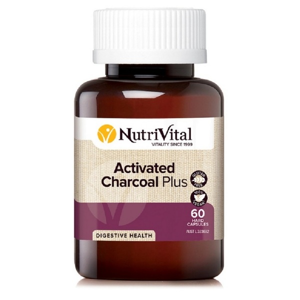 NutriVital-Activated Charcoal Plus 60C