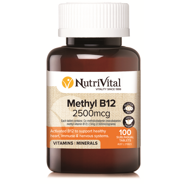NutriVital-Methyl B12 2500mcg 100T