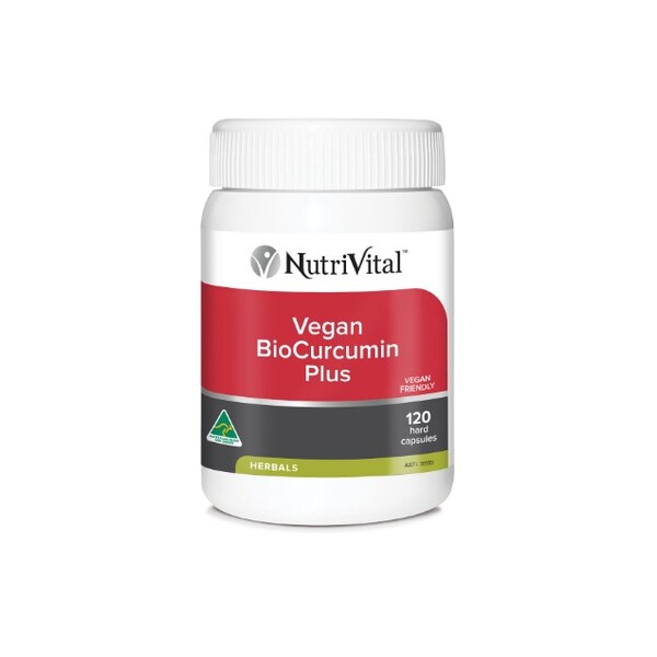 NutriVital-Vegan BioCurcumin Plus 120C