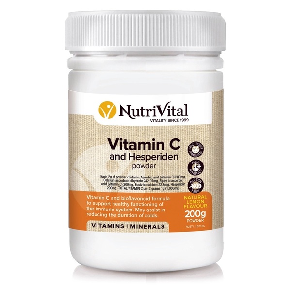 NutriVital-Vitamin C and Hesperidin Powder 200G