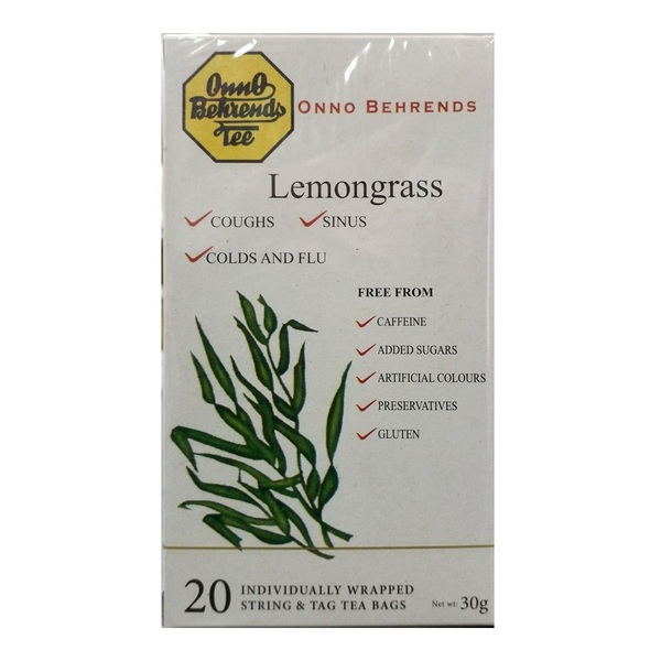 Onno Behrends-Lemongrass Tea 20 Bags