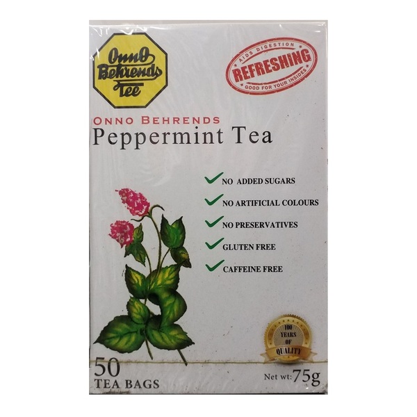 Onno Behrends-Peppermint Tea 50 Bags