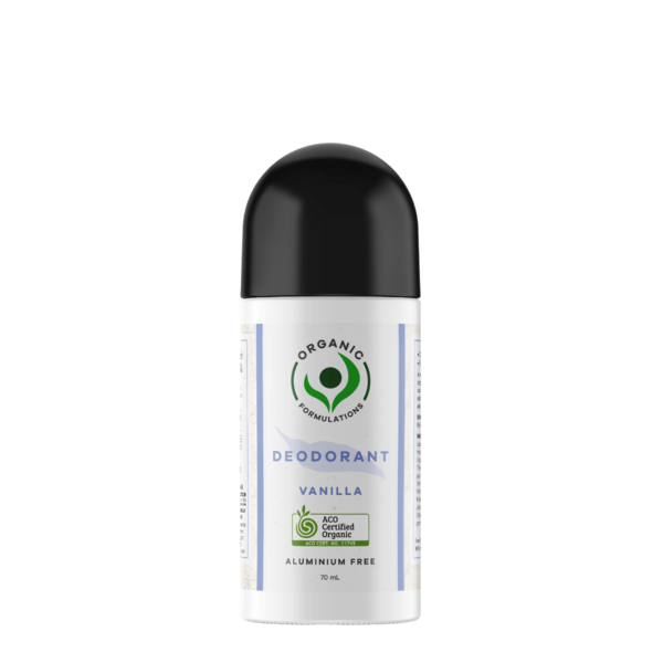Organic Formulations-Vanilla Deodorant 70ML