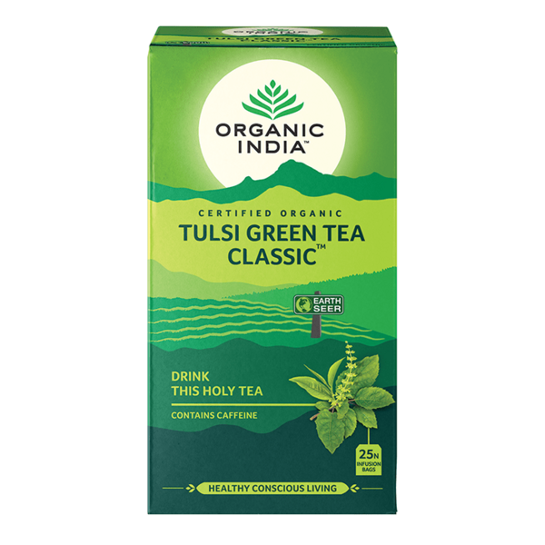 Organic India-Tulsi Green 25 Tea Bags
