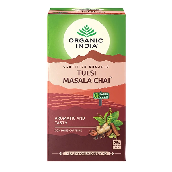 Organic India-Tulsi Masala Chai 25 Tea Bags