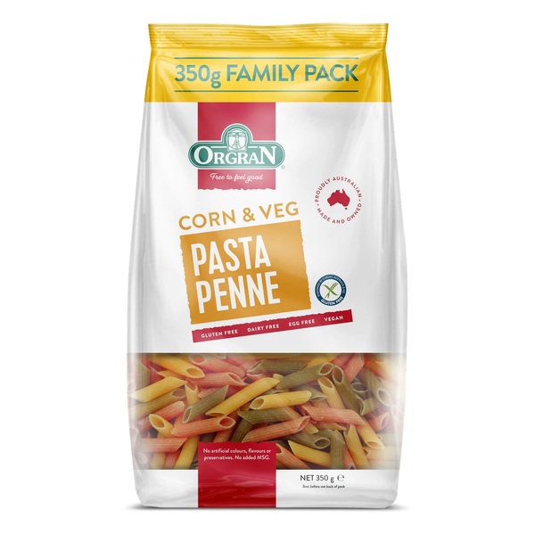 Orgran-Corn & Vegetable Shells 350G
