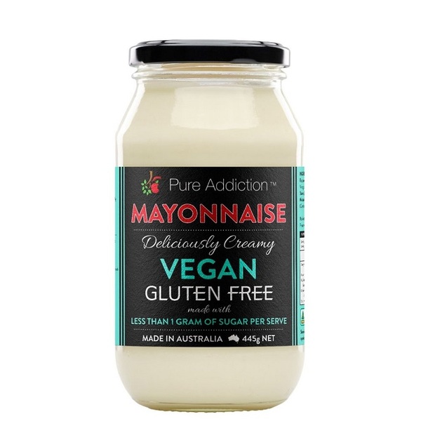Ozganics Australia-Pure Addiction Vegan Mayonnaise 445G