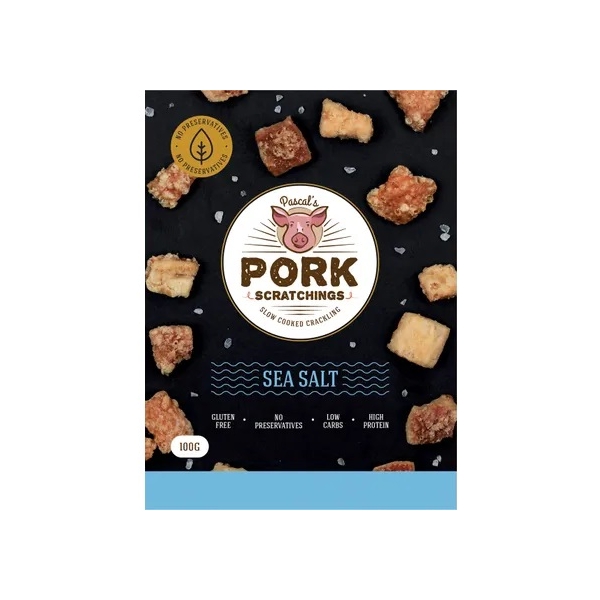 Pascal's-Pork Scratchings 100G