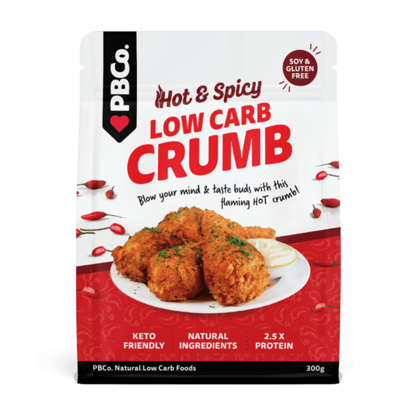 PBCo-Low Carb Crumb – Hot & Spicy 300G