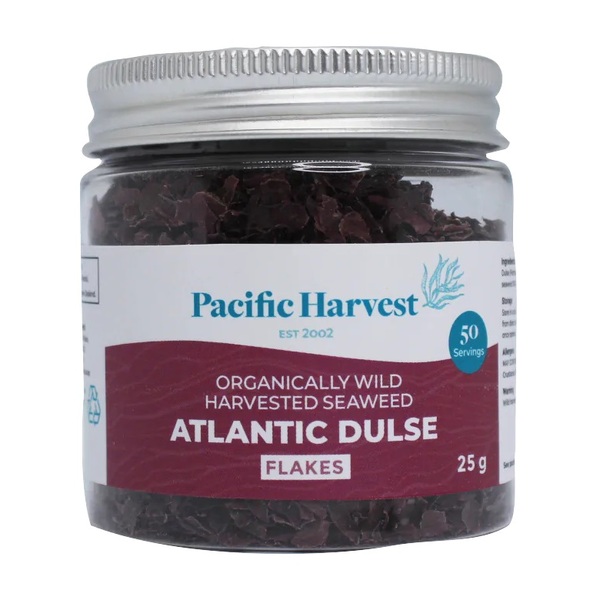 Pacific Harvest-Atlantic Dulse Flakes 25G