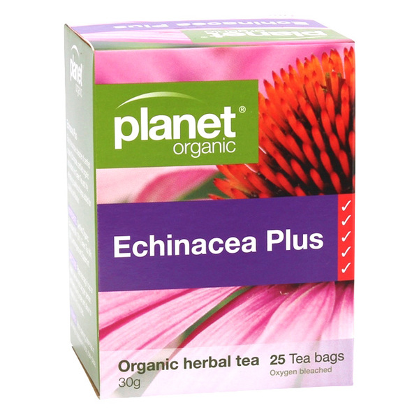 Planet Organic-Echinacea Plus 25 Tea Bags