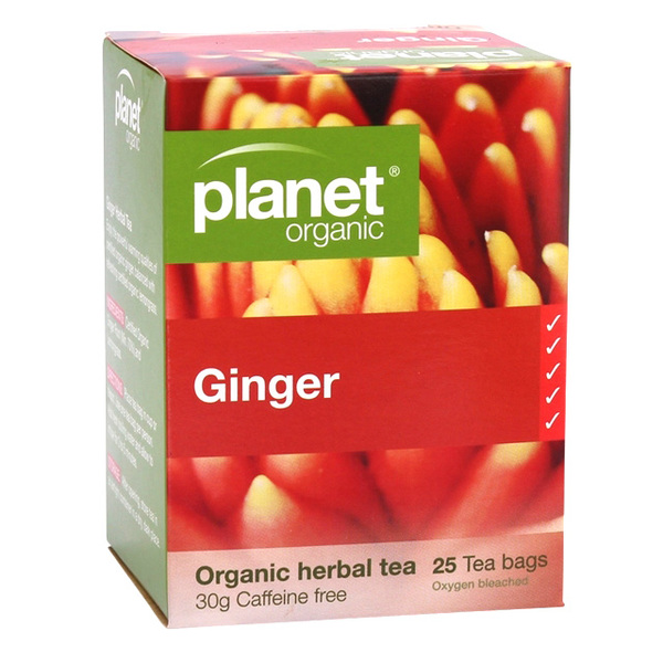 Planet Organic-Ginger 25 Tea Bags