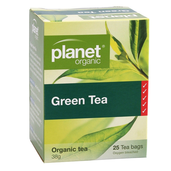 Planet Organic-Green Tea 25 Tea Bags
