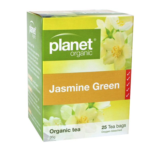 Planet Organic-Jasmine Green 25 Tea Bags