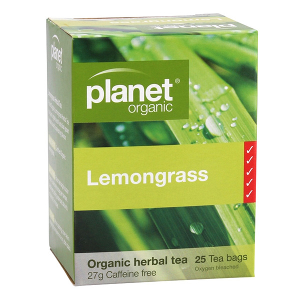 Planet Organic-Lemongrass 25 Tea Bags
