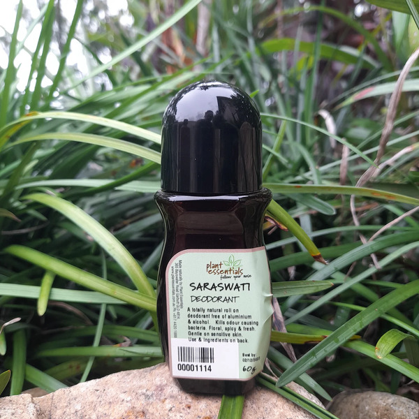 Plant Essentials-Saraswati Roll On Deodorant 60g