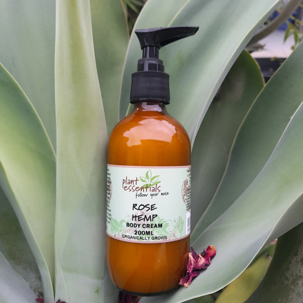 Plant Essentials-Rose Hemp Cream 200ML