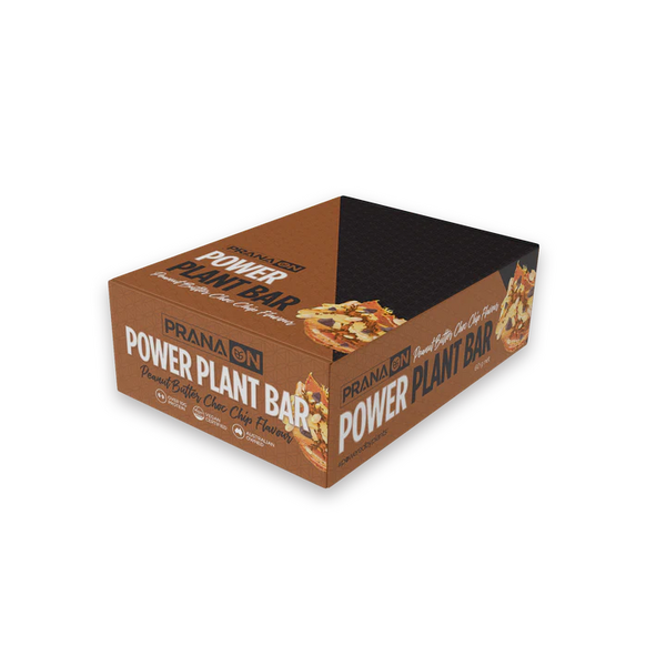 PranaOn-Power Plant Peanut Butter Choc Chip Bar 60G