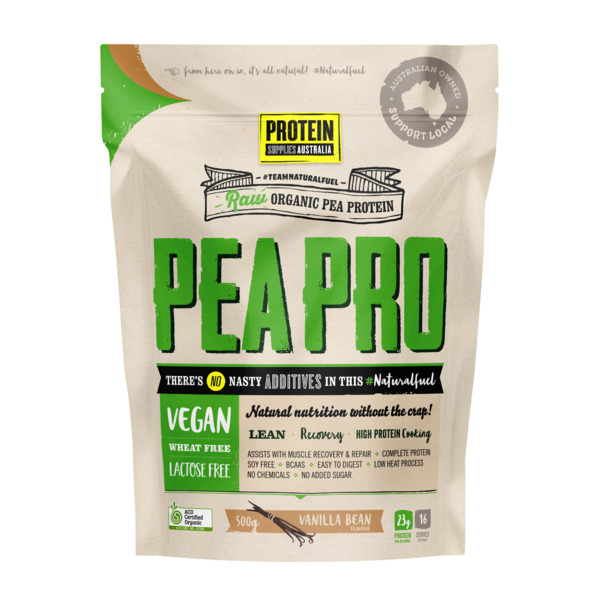 Protein Supplies Australia-Pea Pro Vanilla Bean 500G