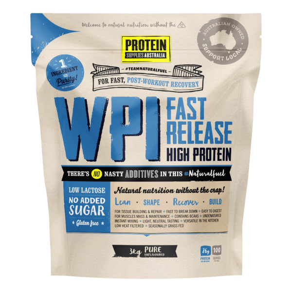 Protein Supplies Australia-WPI Pure 3KG