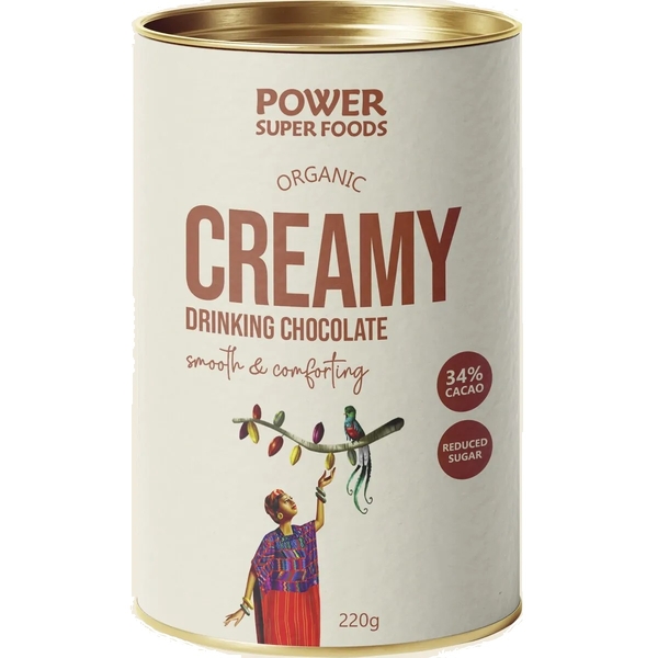 Power Super Foods-Creamy Drinking Chocolate 220G